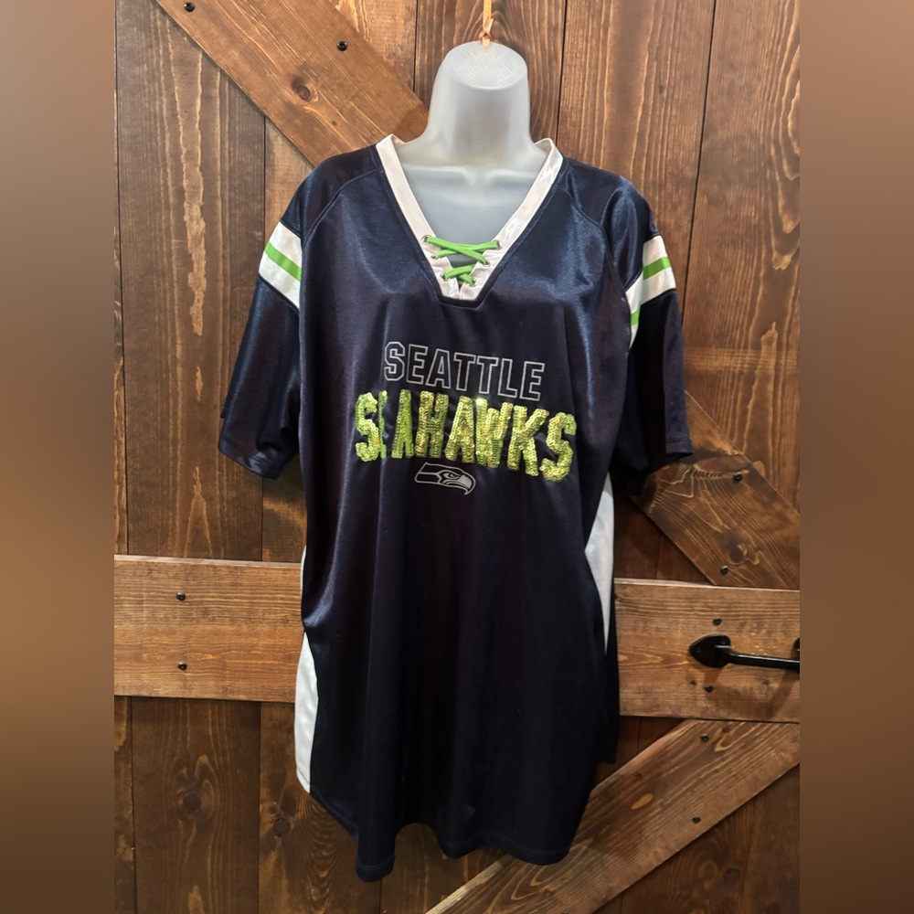 Majestic NFL Women’s Seahawks jersey 1x